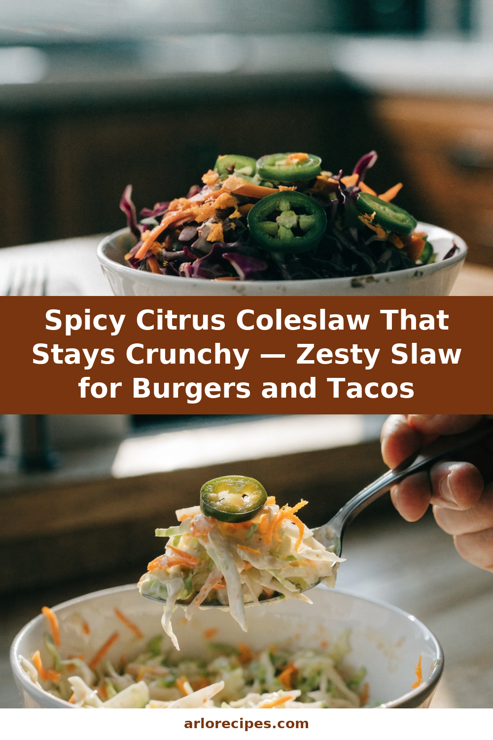 Spicy Citrus Coleslaw