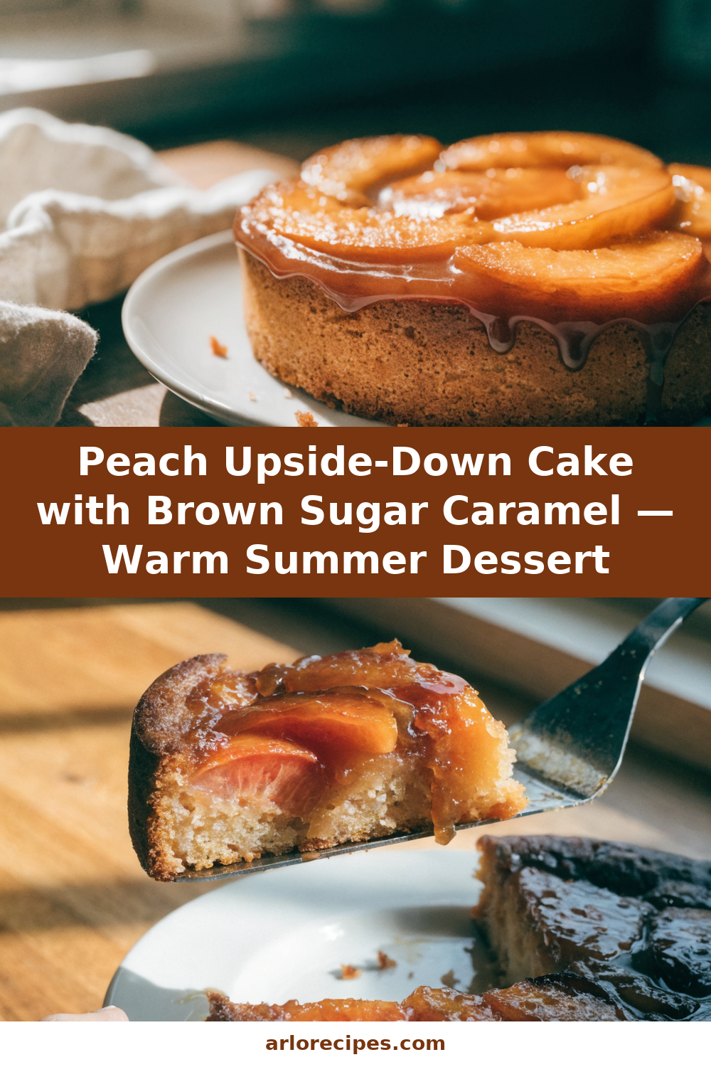 Peach Upside-Down Cake
